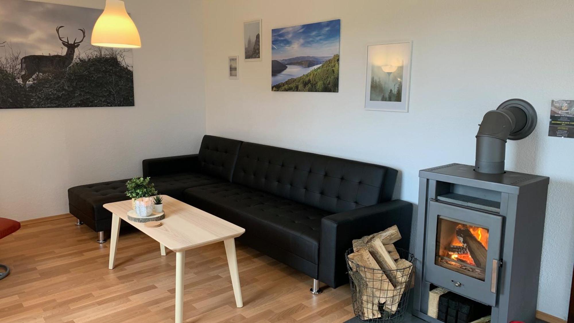 Ferienwohnung Mimo direkt am Waldrand Frankenau Exterior foto